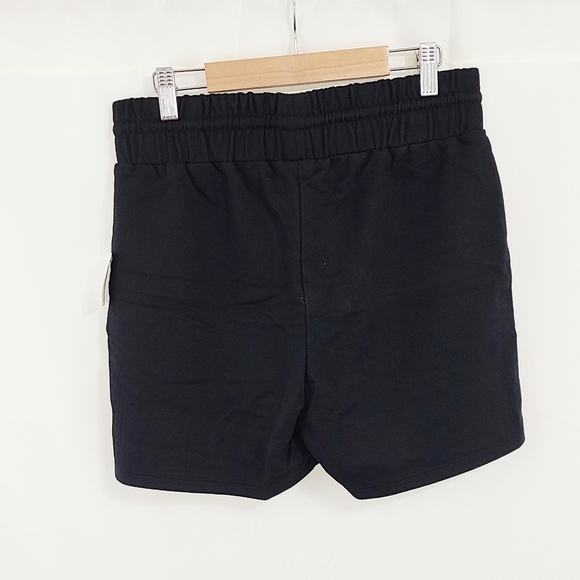 Free People Sunny Athleisure 2-pc. set Crop top and shorts black NEW - Picture 6 of 8